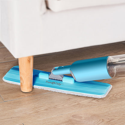 SPRAY250 + Blue + Cleaning-6 + cleaning under furnitre on laminate floors