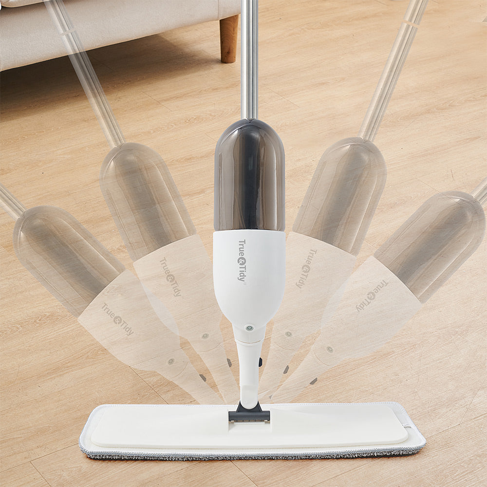 SPRAY360 + White + Cleaning-5 + rotatable mop head