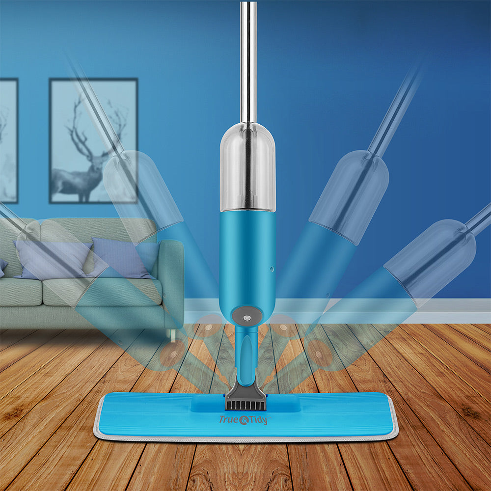 SPRAY250  Blue  Cleaning-5  rotatable head to clean wood floors