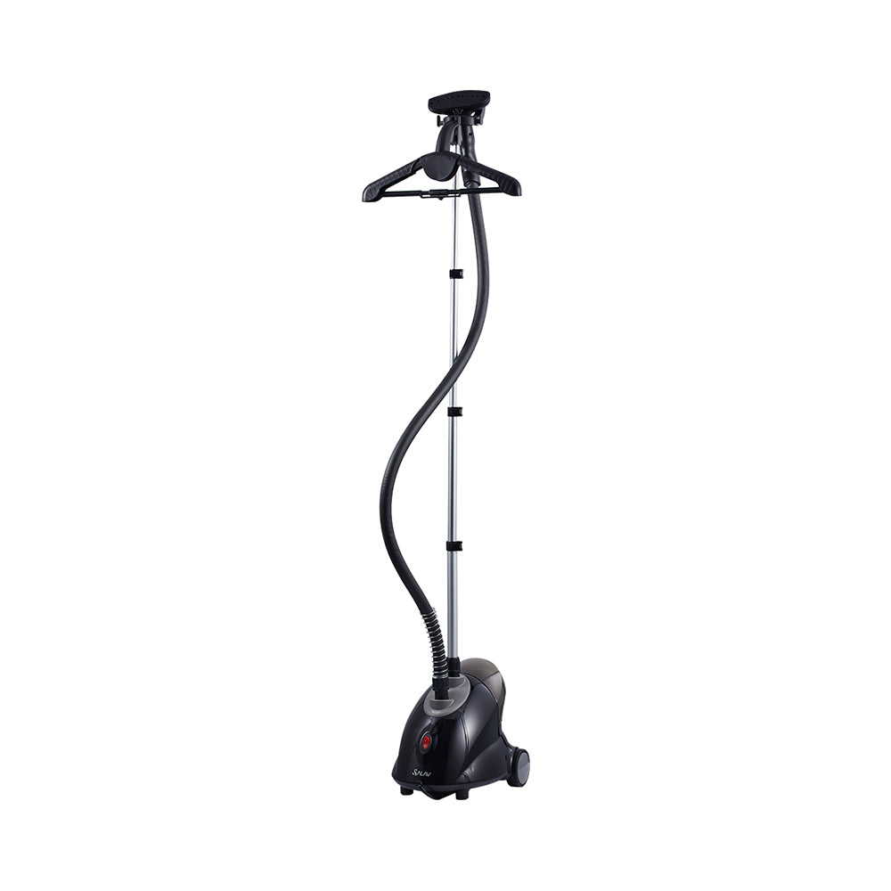 GS18 + Black + Garment Steamers + GS18 black upright steamer for clothes