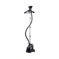 GS18 + Black + Garment Steamers + GS18 black upright steamer for clothes