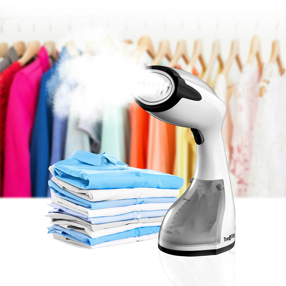 HS26 + Black + Laundry Care-1 + strong steam next to various types of clothes