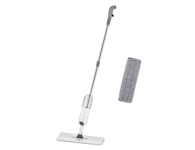spray mop and one microfiber mop pad