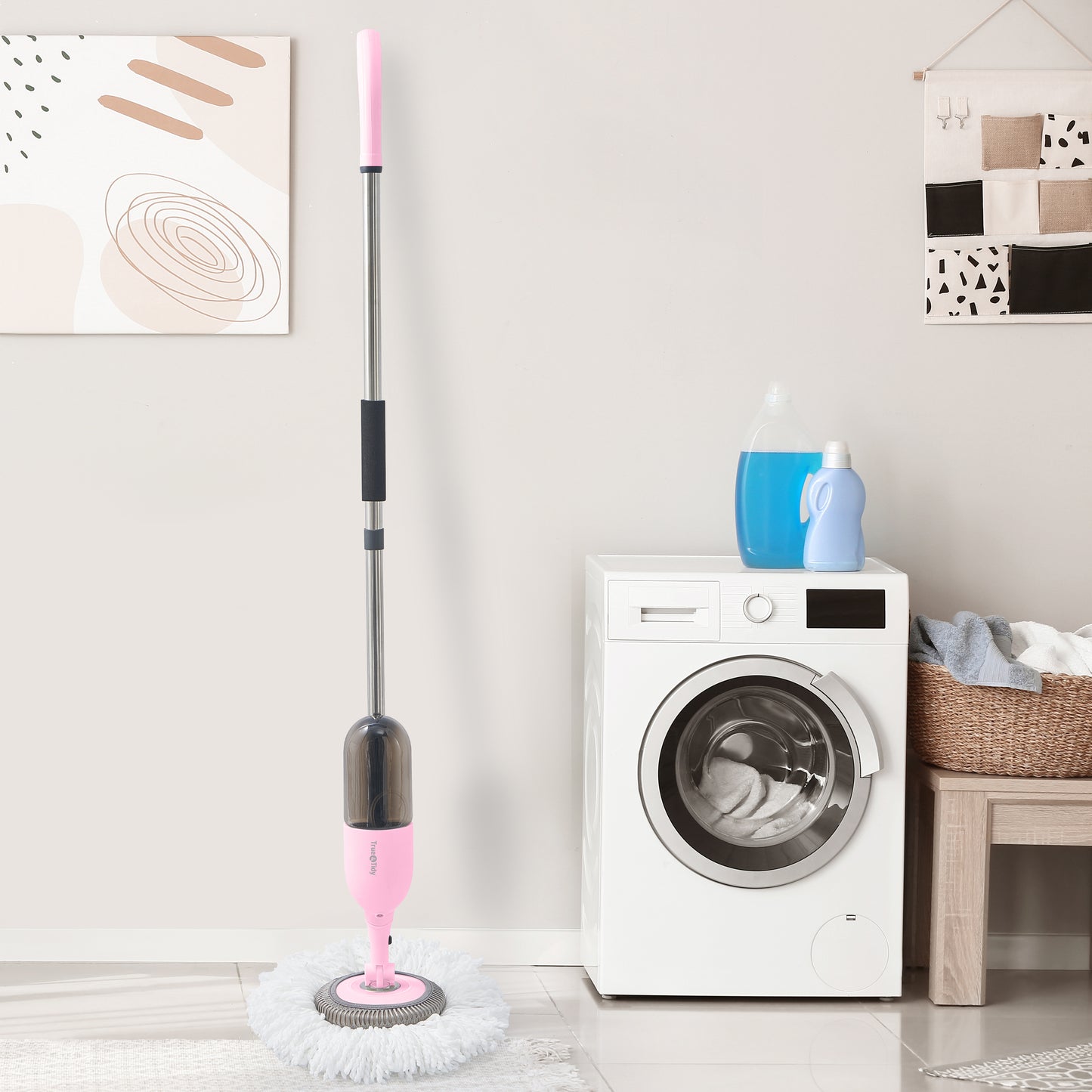 SPRAY360+PINK+LAUNDRY ROOM