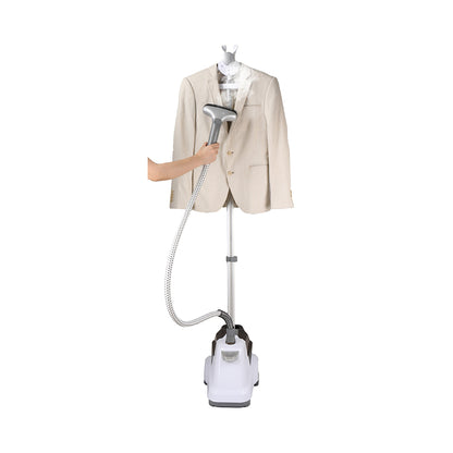 X3 + White + Garment Steamers-1 + steaming jacket to refresh & release wrinkles