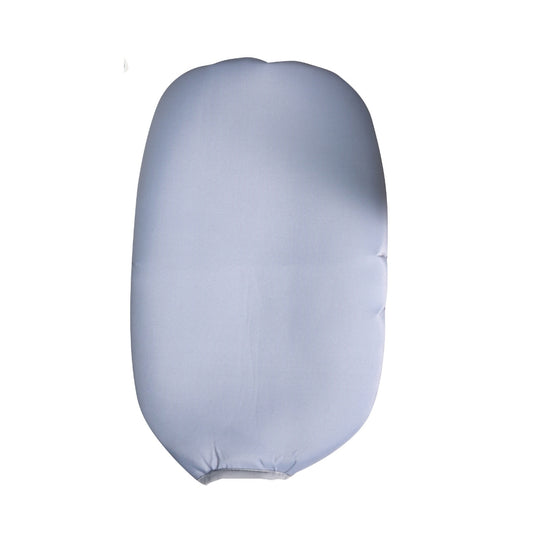 light gray ironing board cover