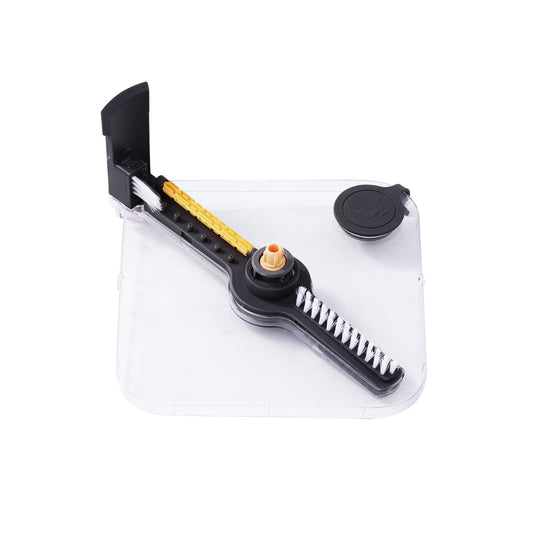 Spin11 replacement top cover for mop bucket system with cleaning brushes.