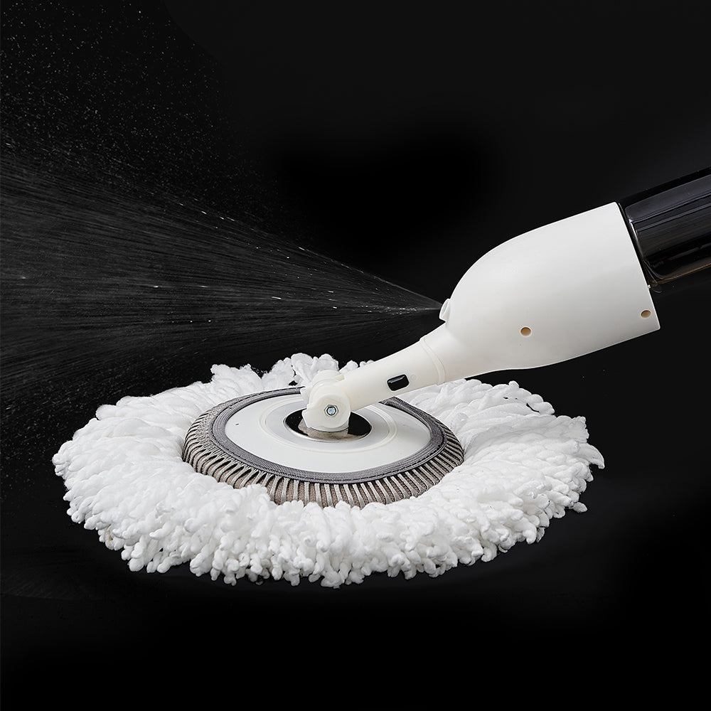 SPRAY360  White  Cleaning-1  spray 360 with round mop head and large spray area