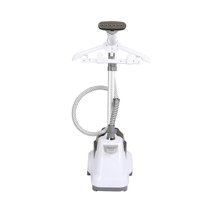 X3 + White + Garment Steamers-7 + telescopic pole adjusts down for easy storage